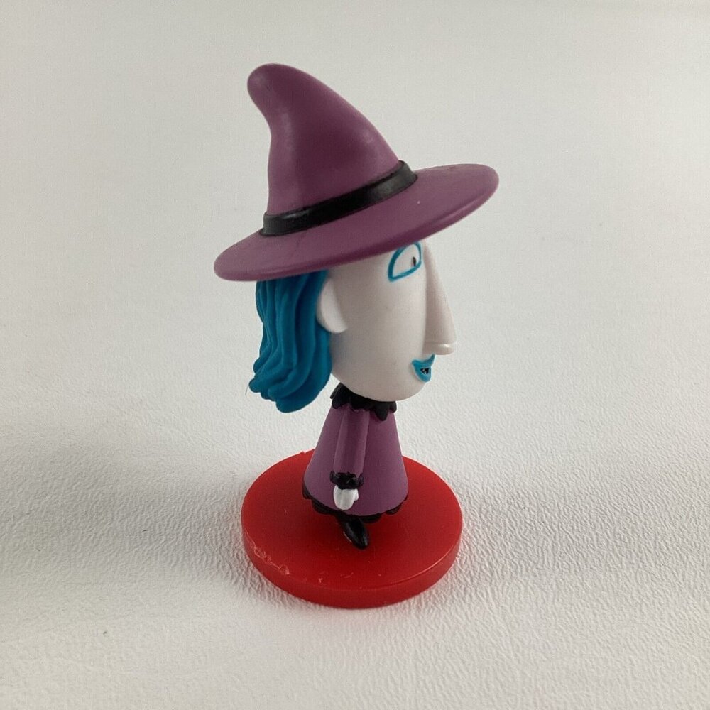 Disney Nightmare Before Christmas 3" PVC Figure Topper Shock Witch Ruz Toy - Picture 4 of 6